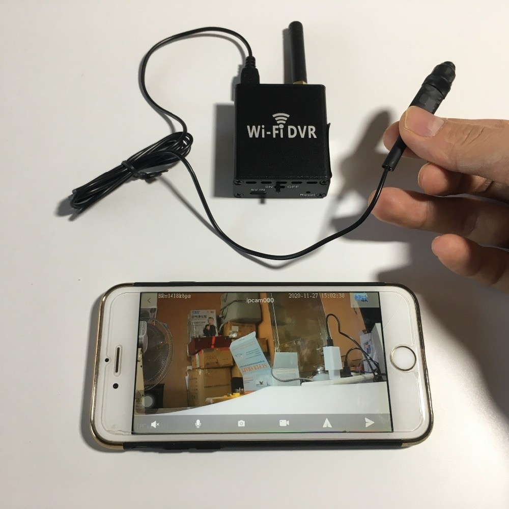 Módulo espía WiFi P2P Monitoreo en vivo - cámara estenopeica