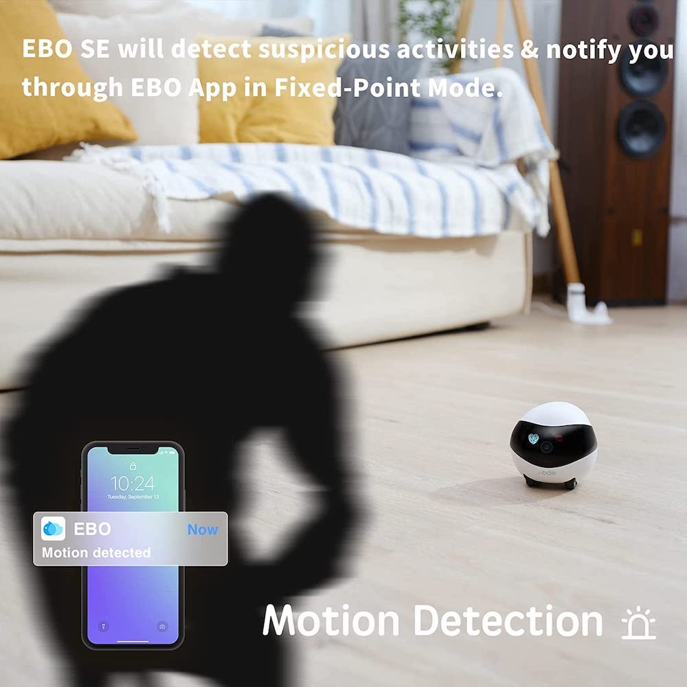 Un mini robot que cuidará de tu seguridad - detección de movimiento