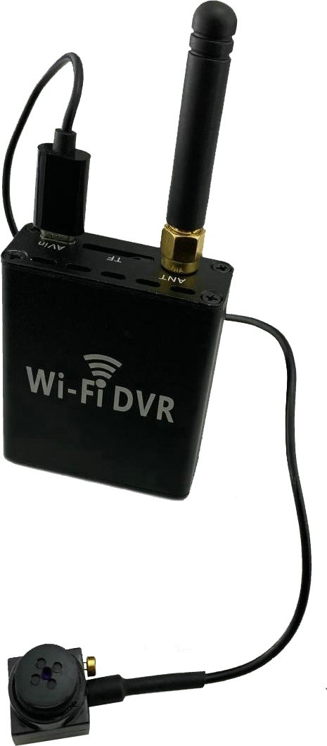 Cámaras de botón + módulo WiFi DVR para transmisión en vivo