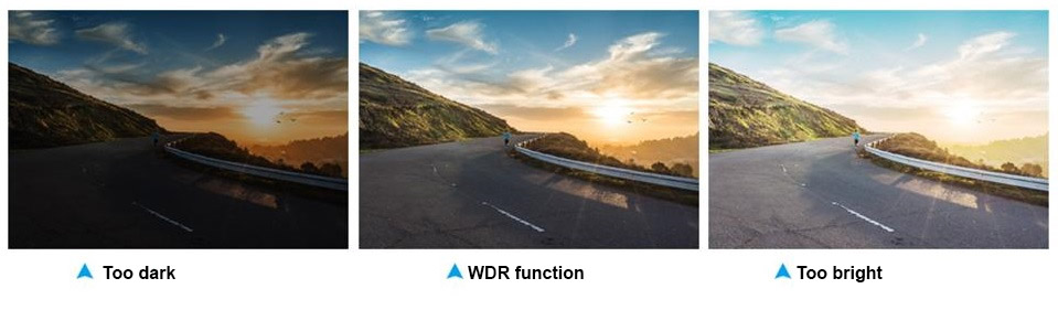 WDR - amplio rango dinámico - cámaras de coche