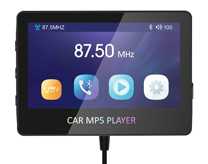 Reproductor MP5 para coche Pantalla de 4,3" Bluetooth V5.0