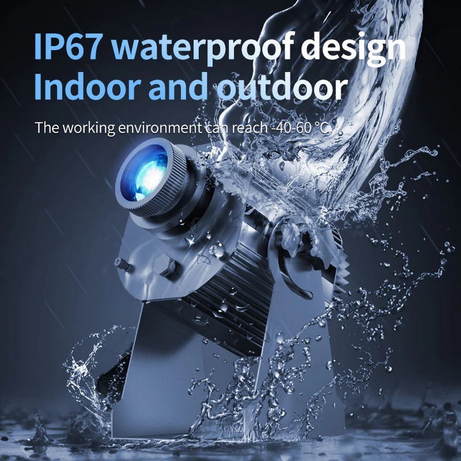 Proyector publicitario resistente al agua IP67