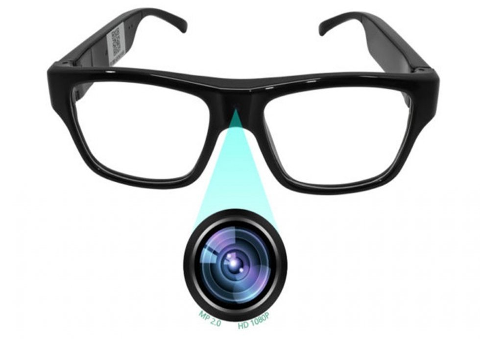 gafas espía con cámara FULL HD wifi transmisión de video en vivo