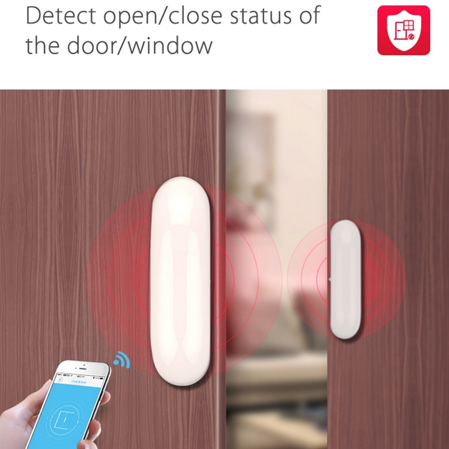 Sensor para puertas de ventanas o armarios - Detección PIR