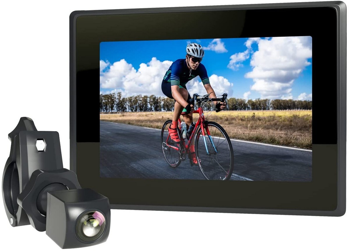 cámara de bicicleta + monitor