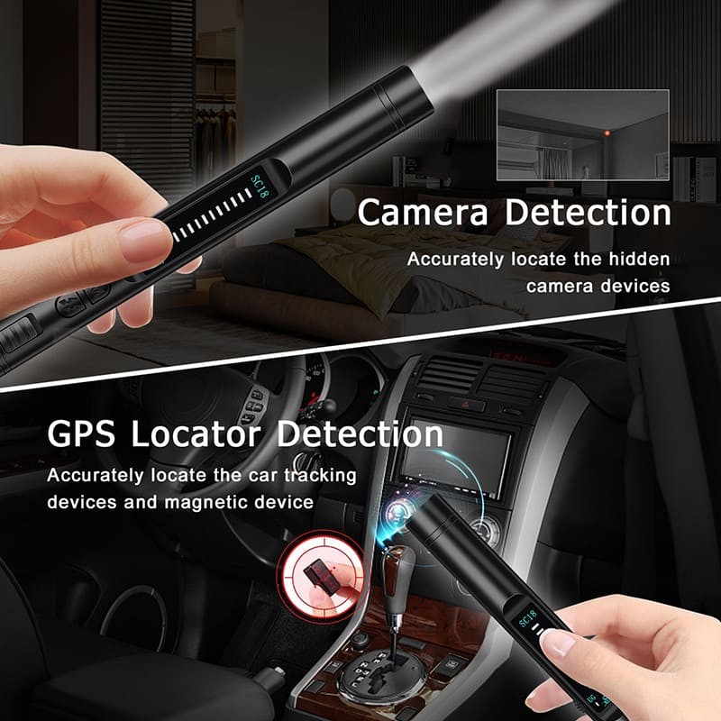 detector de coches: insectos, dispositivos espía, cámaras