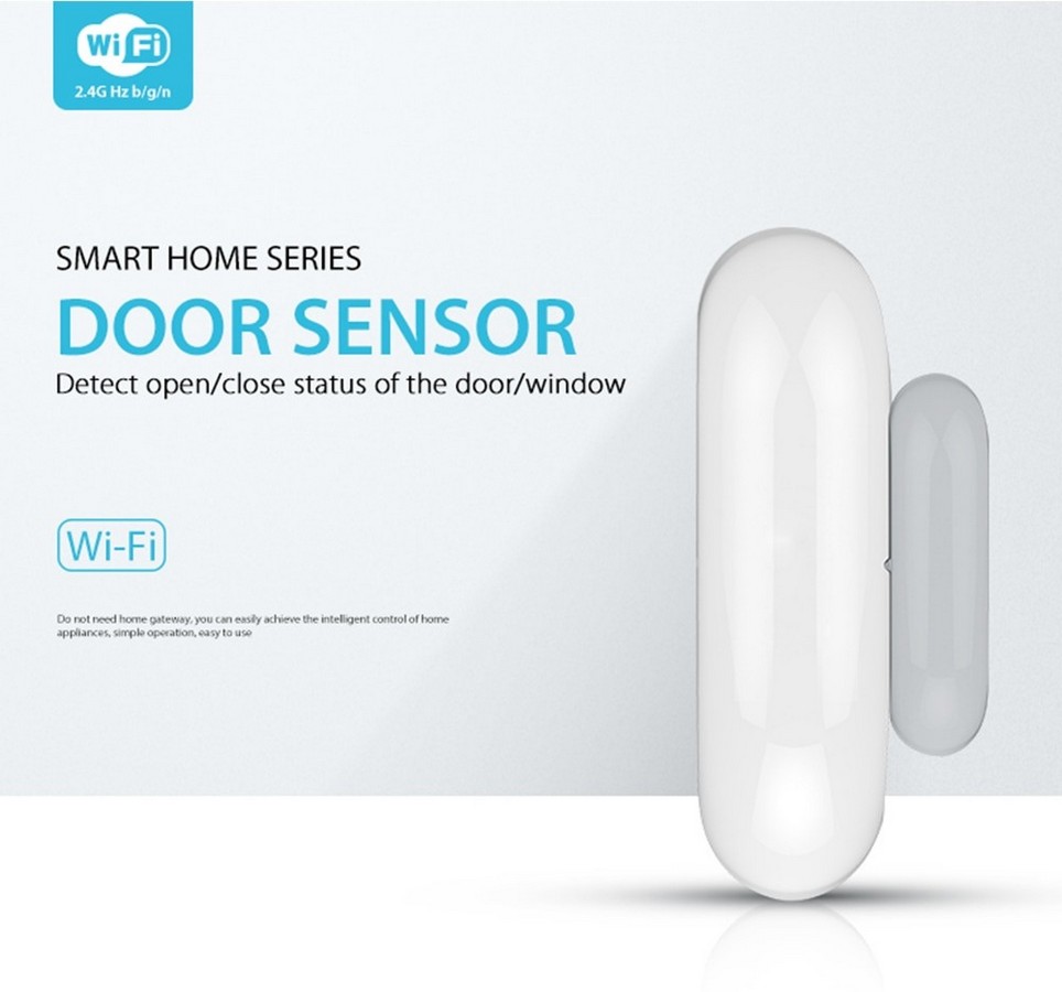 mini sensor de puerta y ventana wifi inalámbrico