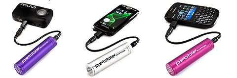 Pebble SmartStick Batería Externa - Cargador para Cámara