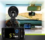 coche dvr hud brújula