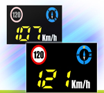 advertencia de exceso de velocidad dvr
