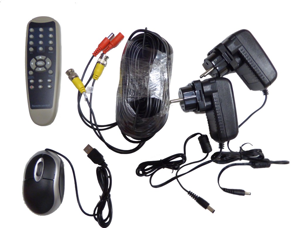 Contenido CCTV del paquete