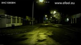 Toma nocturna de la cámara AHD