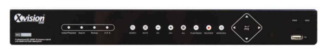 Grabador DVR XHR1080 de 16 canales