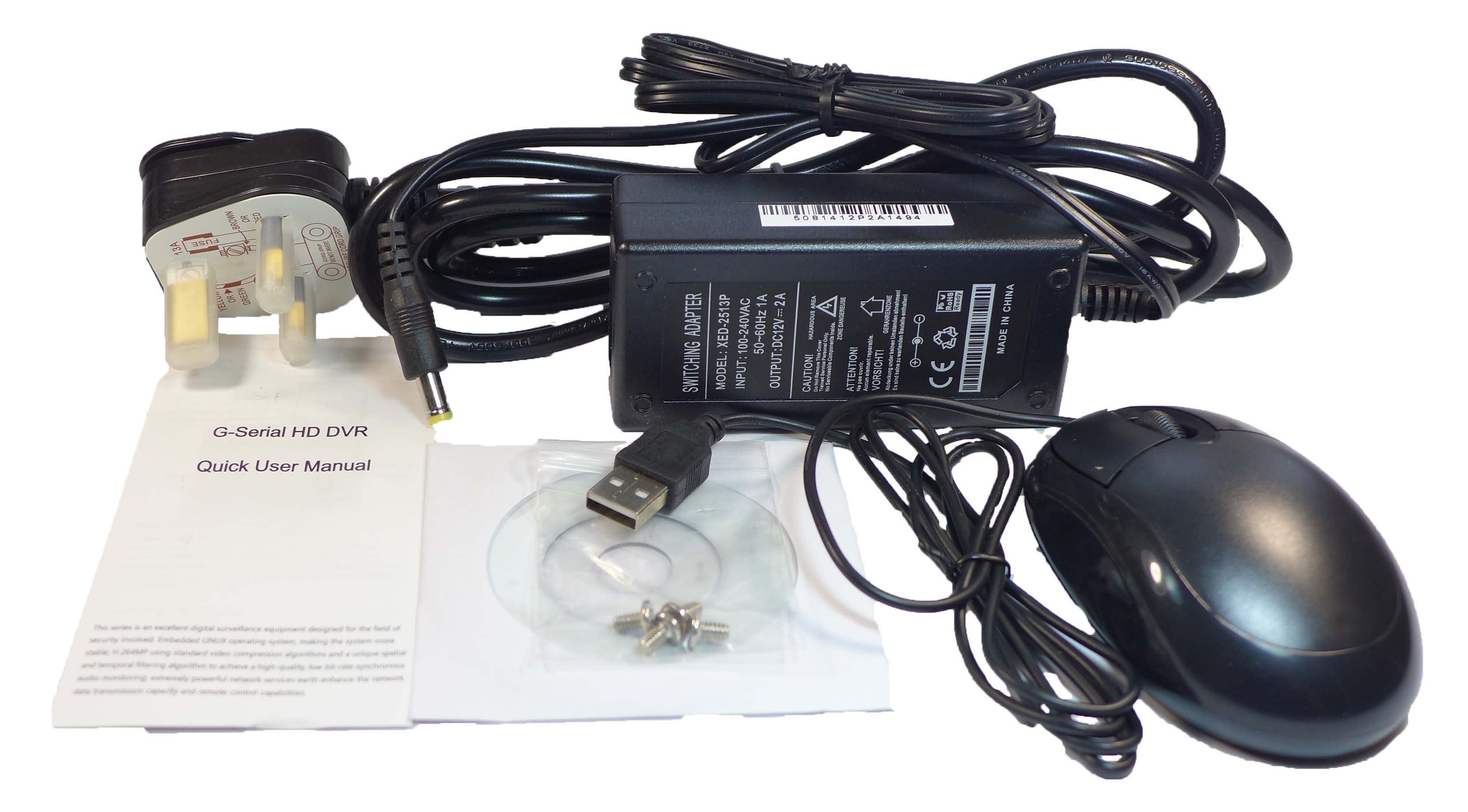 Especificaciones DVR AHD