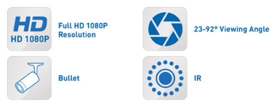 Especificaciones Cámara XHC 1080P