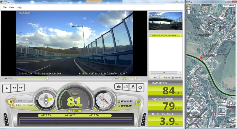 Reproductor de GPS dod 2.0