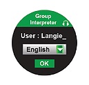 traductor de grupo - intérprete de grupo