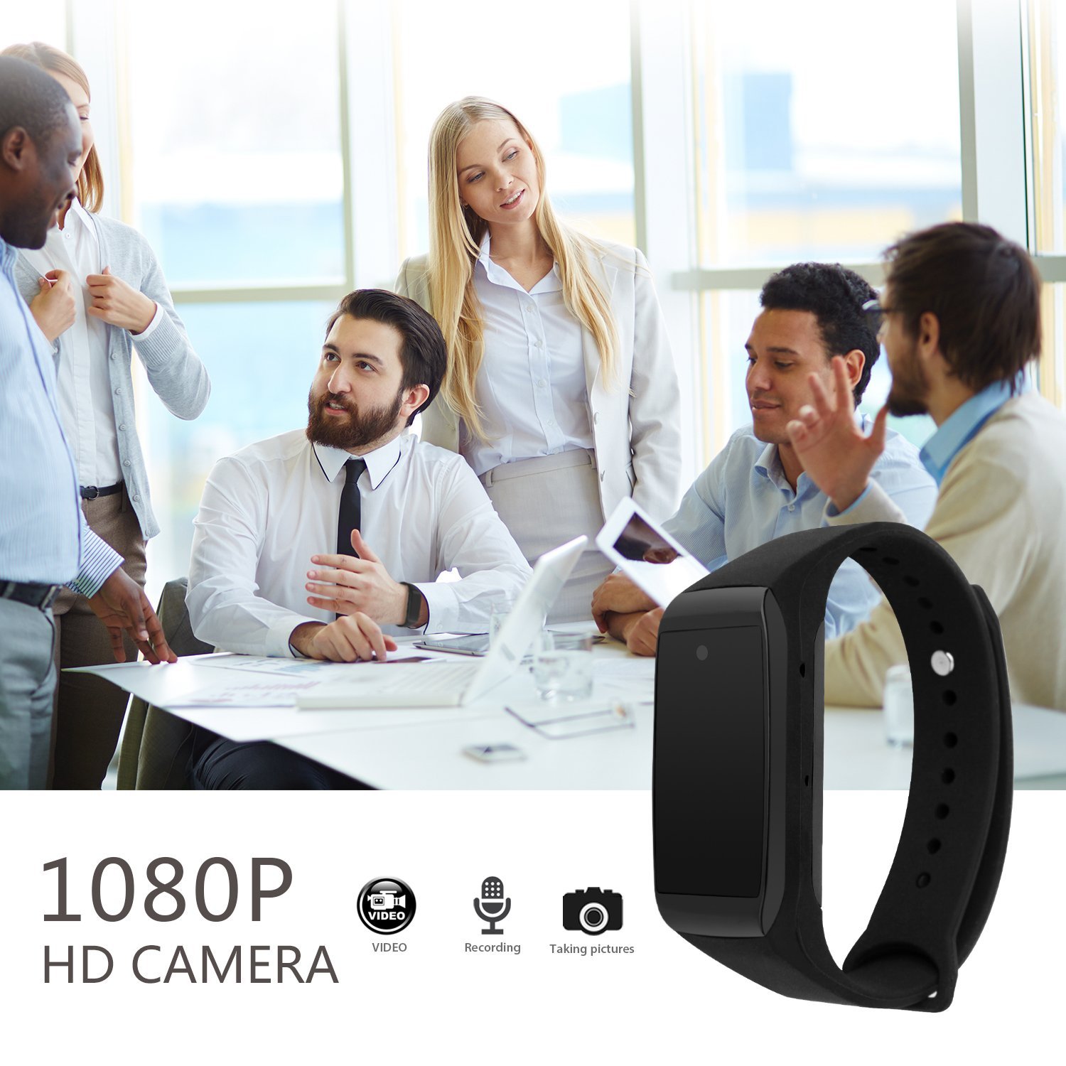 pulsera con camara full hd