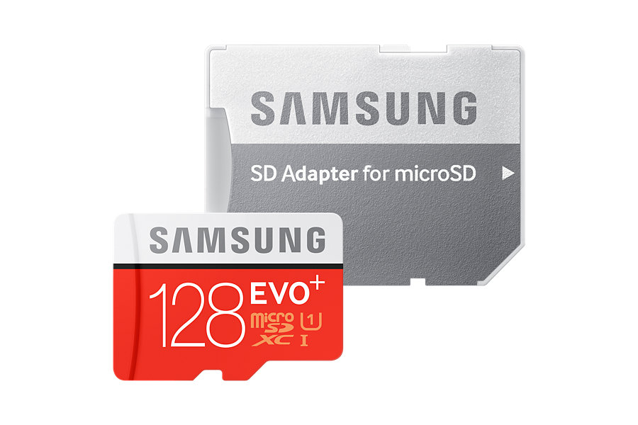 Tarjeta de memoria Samsung con capacidad 128GB