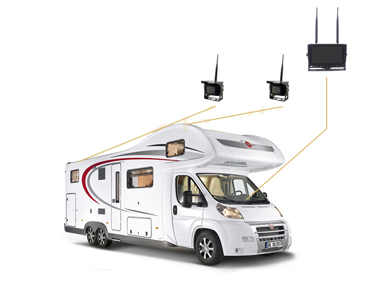 Cámaras de kit de coche de marcha atrás wifi