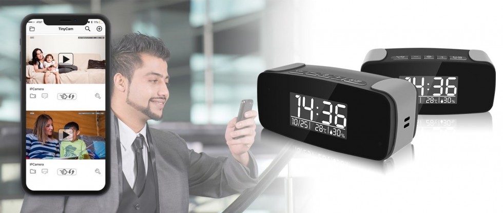 alarma digital con cámara HD