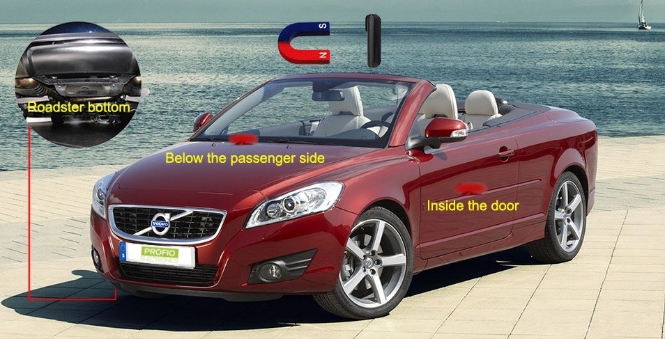 localizador de coche con imán fuerte