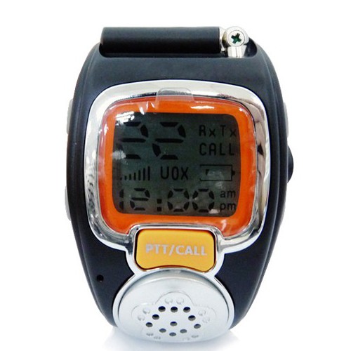 reloj espía con walkie talkie
