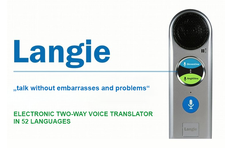 traductor electronico de voz langie