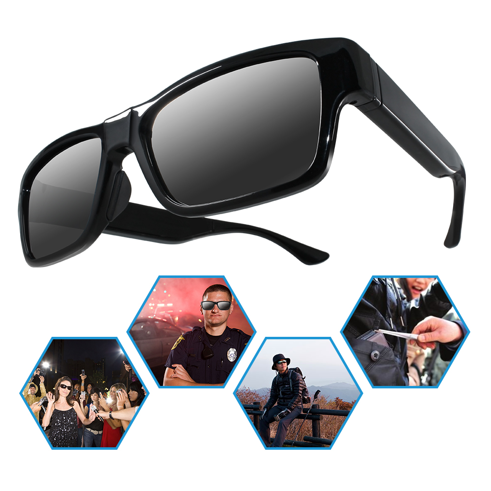 gafas con estilo y elegantes con cámara