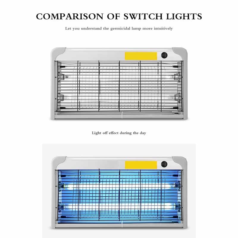 tubo germicida de luz ultravioleta solar