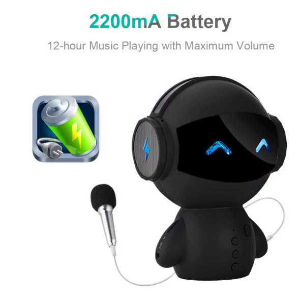 Altavoz bluetooth con batería de 2200 mAh