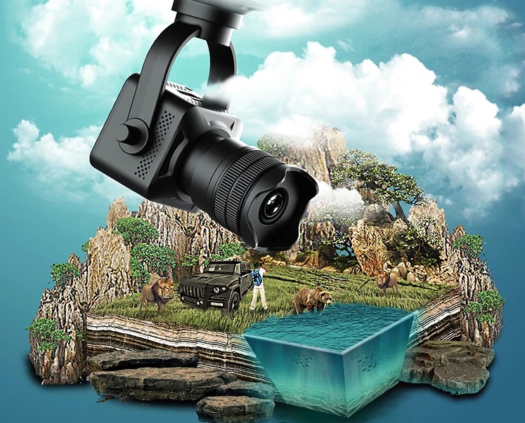 mini cámara espía 360 grados