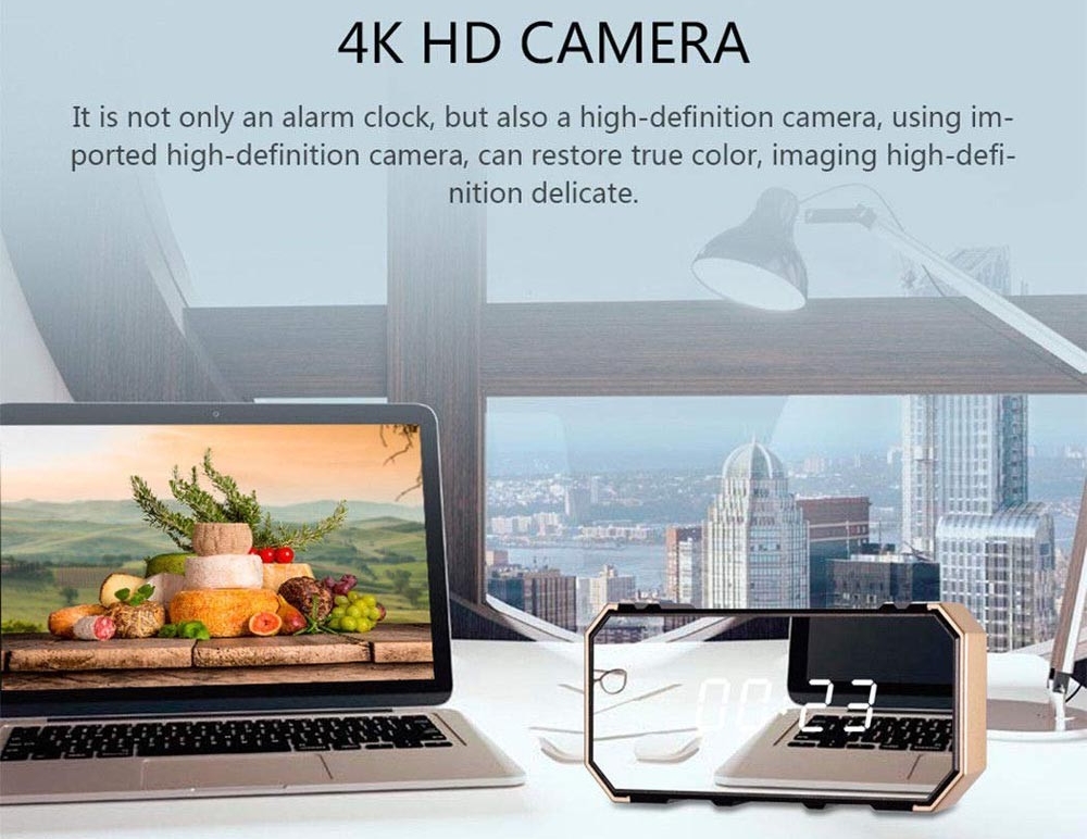 cámara con resolución 4k