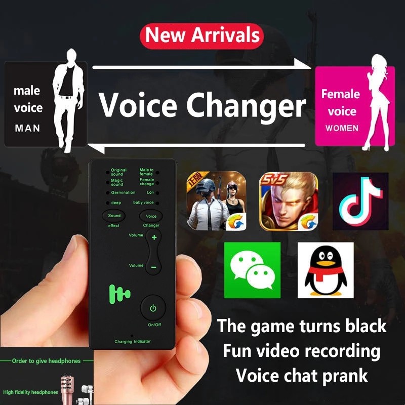 Modulador de voz de 7 modos