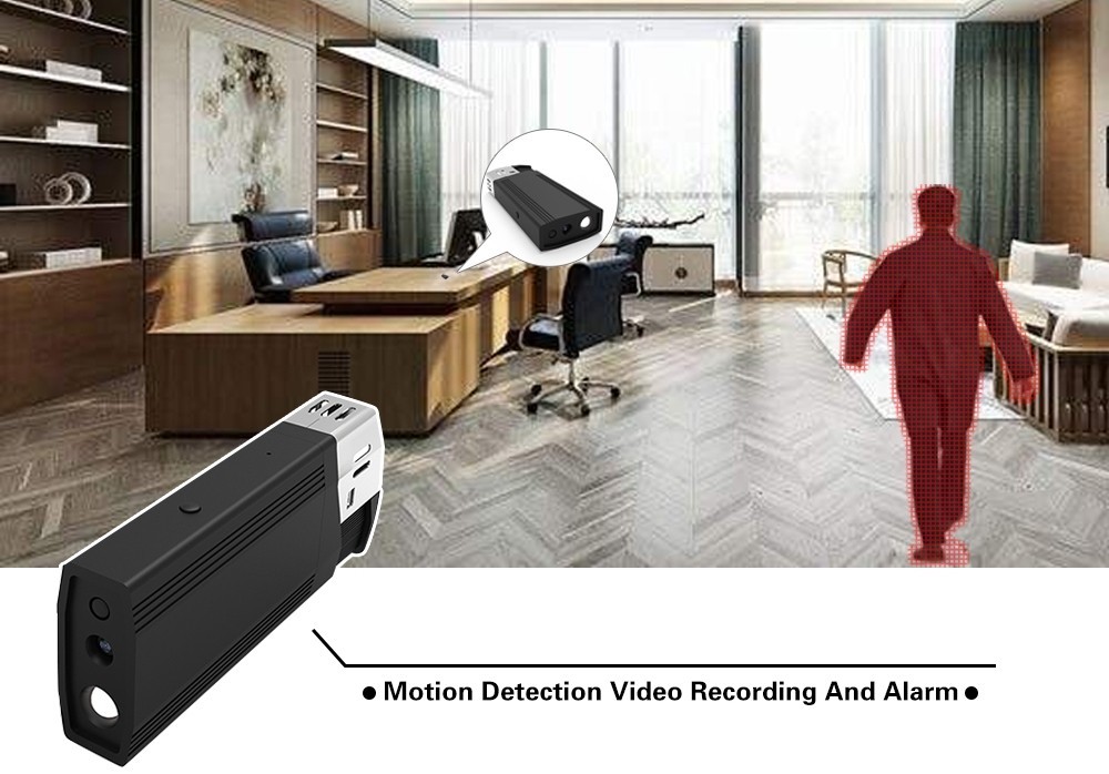 cámara wifi en el encendedor - detección de movimiento