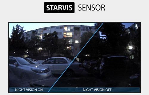 cámara de coche dod - sensor sony starvis