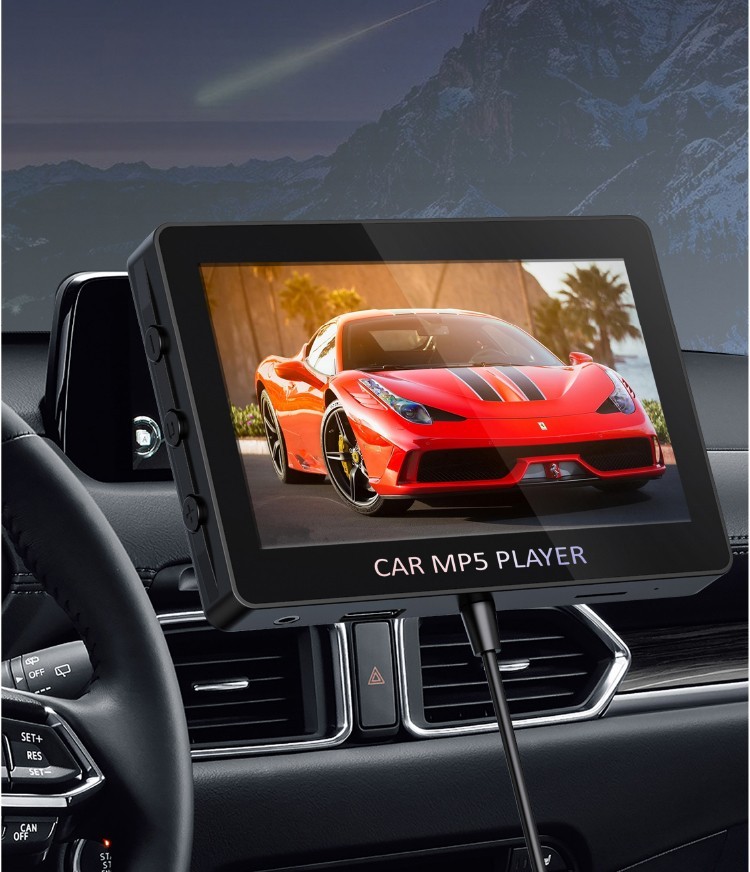 Reproductor MP5 para coche con pantalla de 4,3"