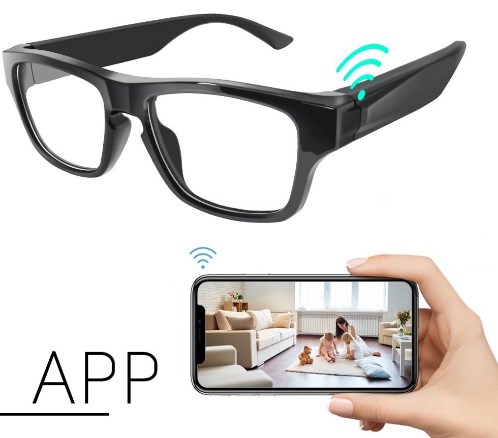 gafas espía con cámara wifi full hd p2p a través de internet