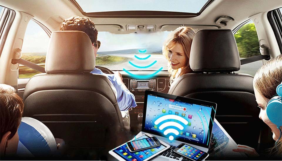 Internet wifi en el vehículo - 4G HOTSPOT profio x6
