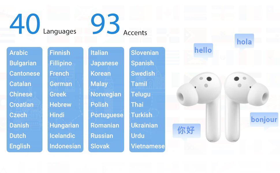 traducción hasta 40 idiomas ONLINE - timekettle m3
