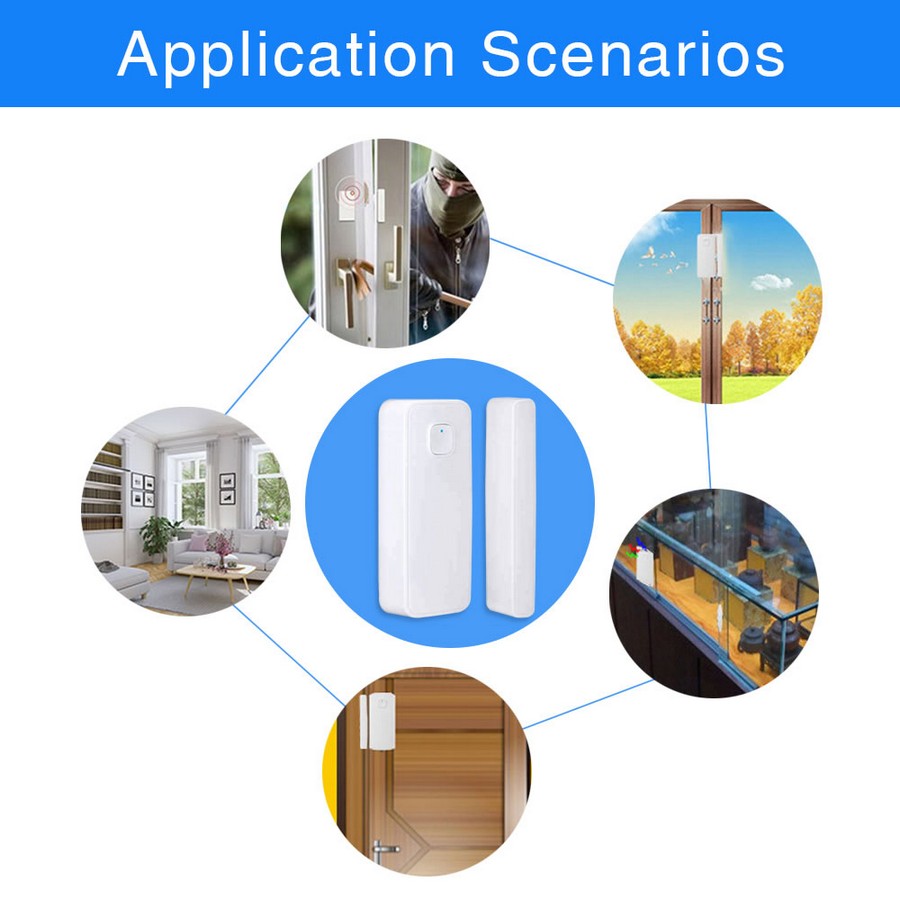 Sensor de puerta WiFi - uso doméstico